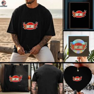 France BurgerKing x Naruto logo t shirt