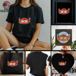 France BurgerKing x Naruto logo t shirt