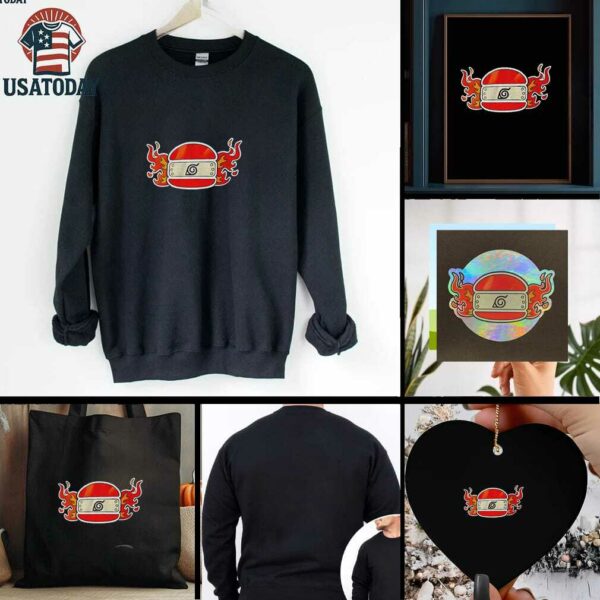 France BurgerKing x Naruto logo t shirt
