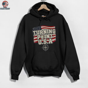 Freedom Charlie Kirk Turning point American flag shirt