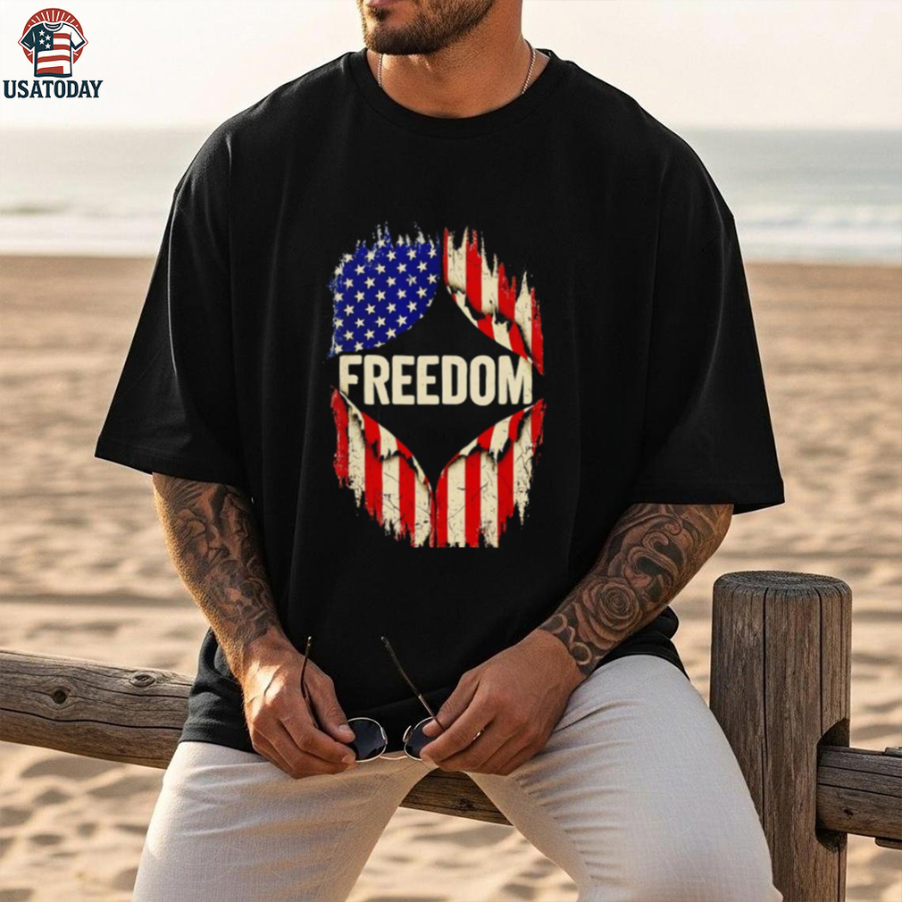 Freedom in America flag shirt Freedom in America flag shirt