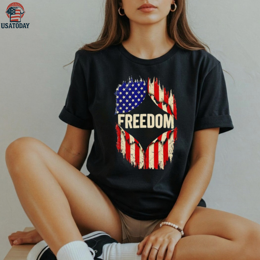 Freedom in America flag shirt Freedom in America flag shirt