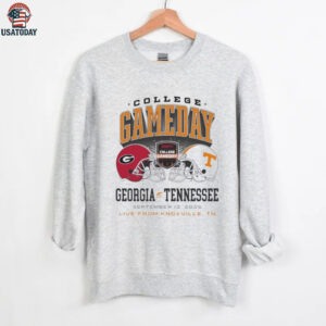 Georgia Bulldogs vs Tennessee Volunteers Sept 13 2025 Live From Knoxville Tn College Gameday shirt