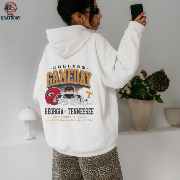 Georgia Bulldogs vs Tennessee Volunteers Sept 13 2025 Live From Knoxville Tn College Gameday shirt