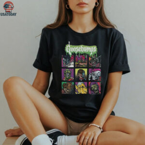 Goosebumps Monster Portraits Yearbook Style Shirts