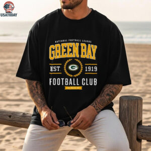 Green Bay Packers Football Club National Football League est 1919 Bolt Up shirt