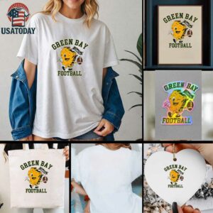 Green Bay Packers Football NFL 2025 Game Day retro shirt