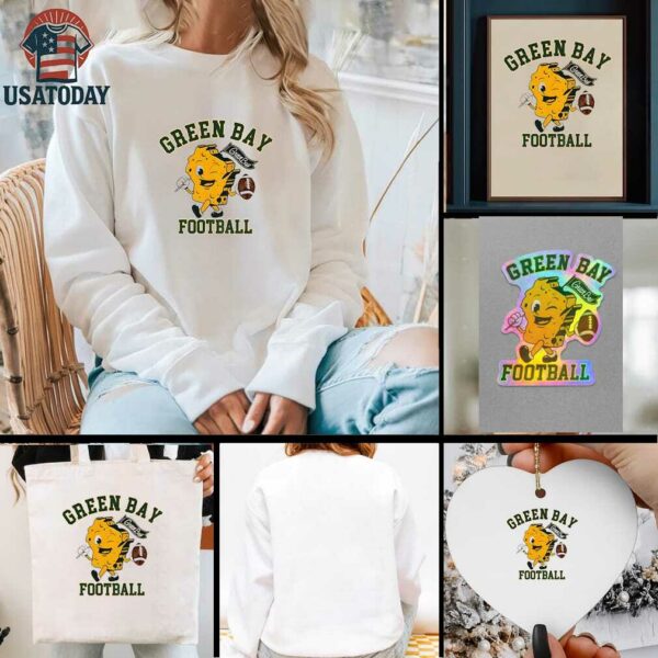 Green Bay Packers Football NFL 2025 Game Day retro shirt