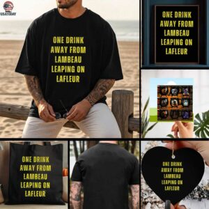 Green Bay Packers one drink away from Lambeau leaping on Lafleur shirt