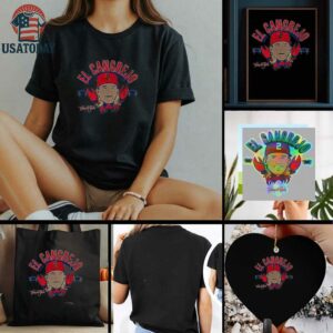 Harrison Bader Crab El Cangrejo Philadelphia Phillies signature t shirt