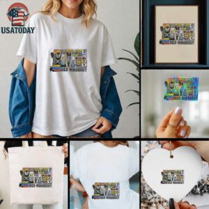 One Piece x Kumamon Higo Mokkosu shirt