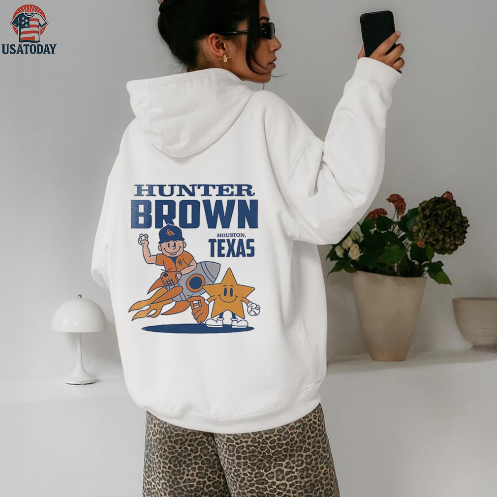 Houston Texas Hunter Brown summer cartoon shirt Houston Texas Hunter Brown summer cartoon shirt