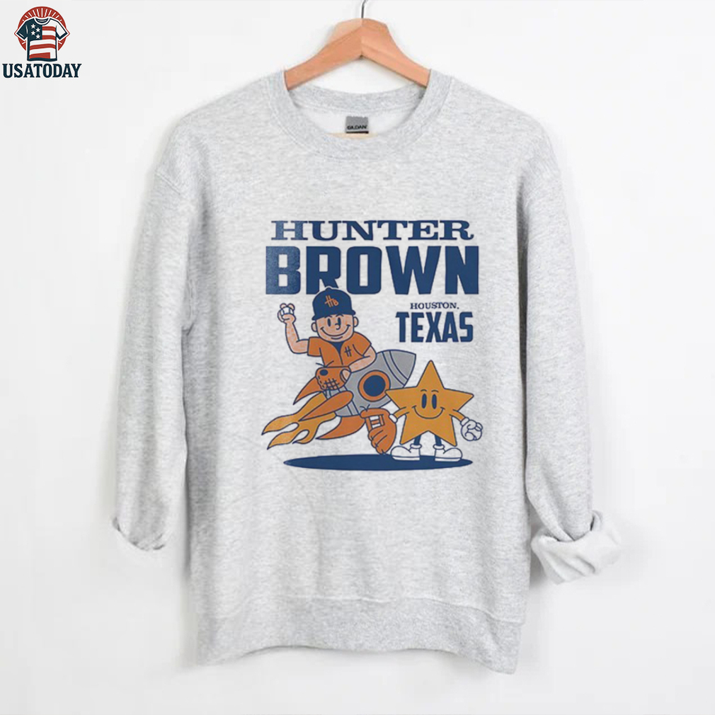 Houston Texas Hunter Brown summer cartoon shirt Houston Texas Hunter Brown summer cartoon shirt