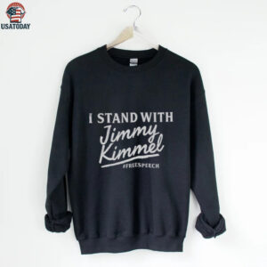 I Stand with Jimmy Kimmel Free Speech Late Night TV supporter shirt