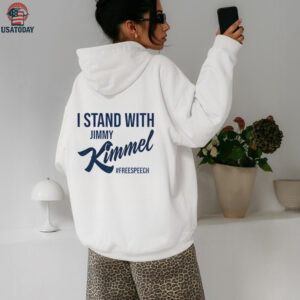 I stand with Jimmy Kimmel Free Speech shirt