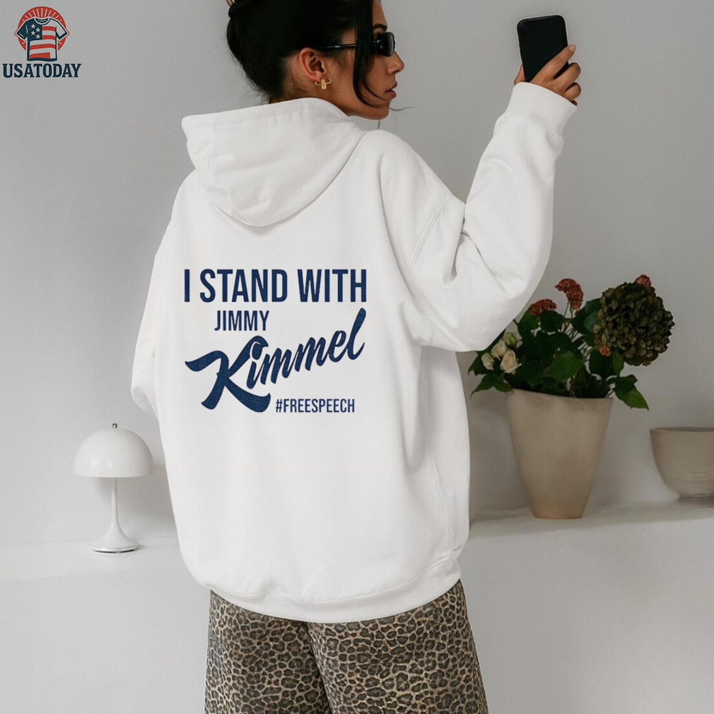 I stand with Jimmy Kimmel Free Speech shirt I stand with Jimmy Kimmel Free Speech shirt