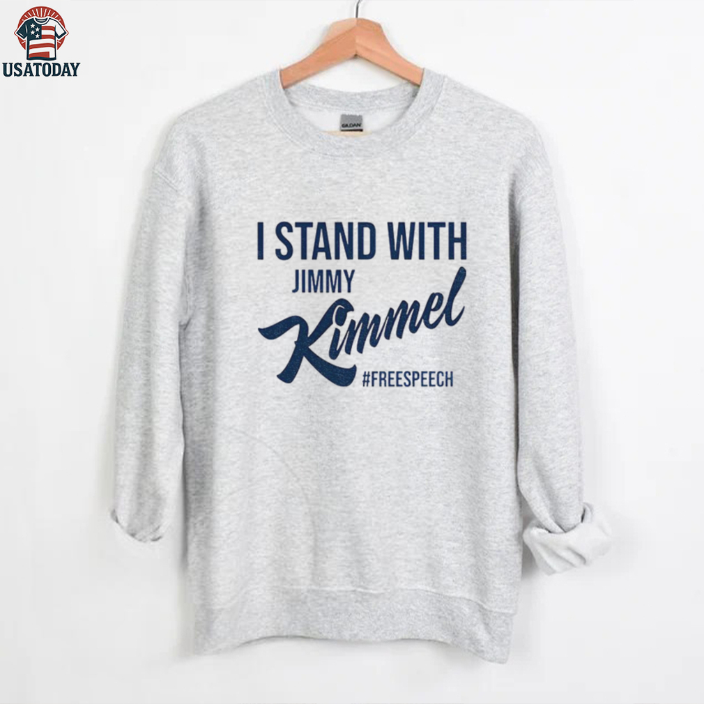 I stand with Jimmy Kimmel Free Speech shirt I stand with Jimmy Kimmel Free Speech shirt