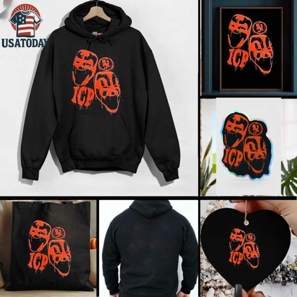 ICP Orange Faces Girly Shirt