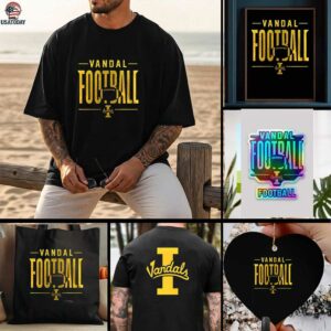 Idaho Vandals football logo shirt