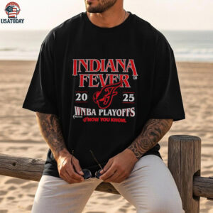 Indiana Fever 2025 WNBA Playoffs now you know shirt