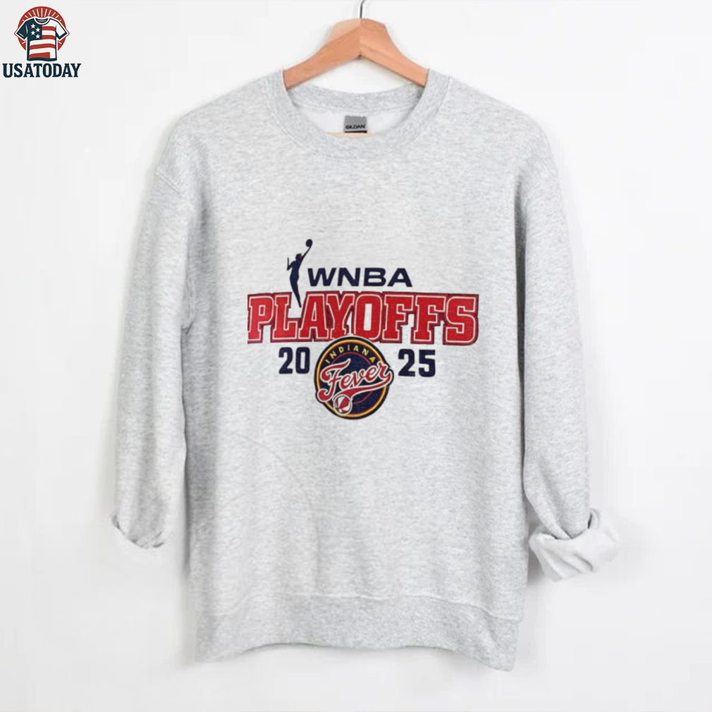 Indiana Fever Basketball WNBA Playoffs 2025 logo shirt Indiana Fever Basketball WNBA Playoffs 2025 logo shirt
