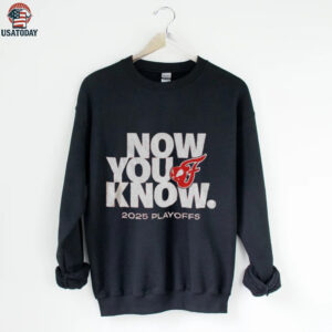 Indiana Fever now you know 2025 Playoffs WNBA shirt