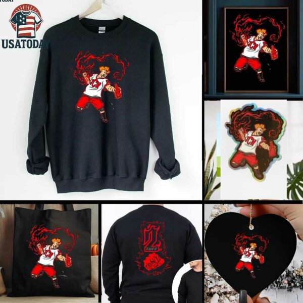 JCW 2 Tuff Tony Flaming Fist Shirt