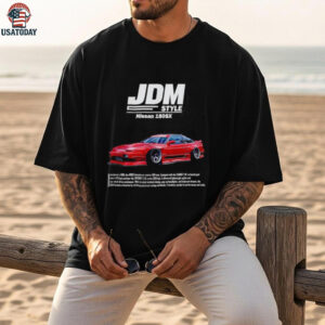 JDM style Nissan 180SX car shirt