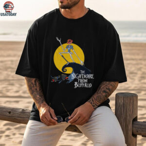 Jack Skellington Josh Allen Buffalo Bills NFL The Nightmare from Buffalo shirt