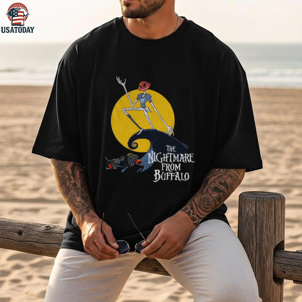 Jack Skellington Josh Allen Buffalo Bills NFL The Nightmare from Buffalo shirt Jack Skellington Josh Allen Buffalo Bills NFL The Nightmare from Buffalo shirt