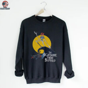 Jack Skellington Josh Allen Buffalo Bills NFL The Nightmare from Buffalo shirt