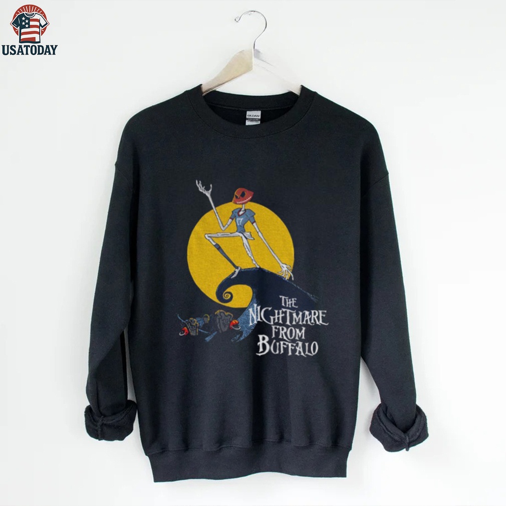 Jack Skellington Josh Allen Buffalo Bills NFL The Nightmare from Buffalo shirt Jack Skellington Josh Allen Buffalo Bills NFL The Nightmare from Buffalo shirt
