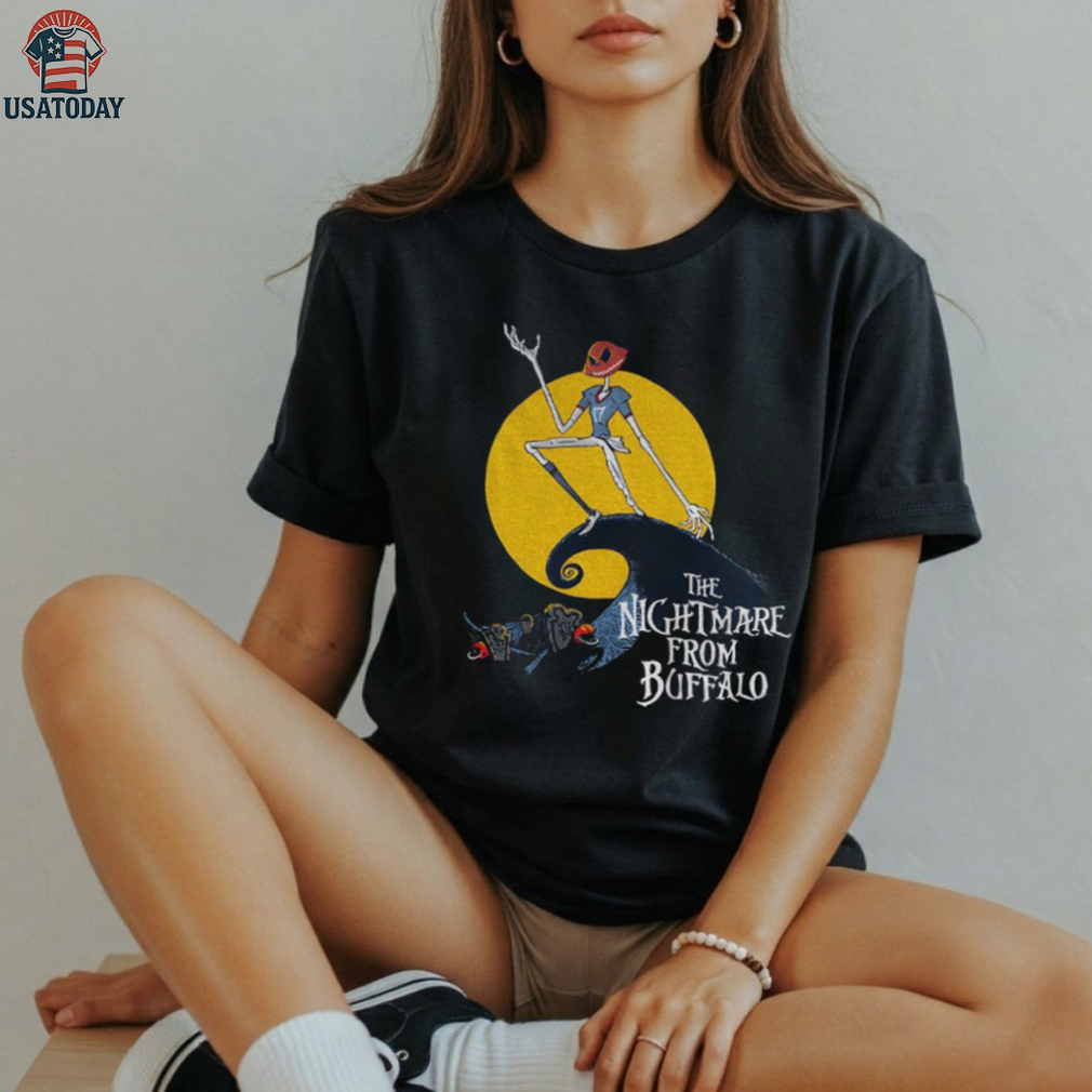 Jack Skellington Josh Allen Buffalo Bills NFL The Nightmare from Buffalo shirt Jack Skellington Josh Allen Buffalo Bills NFL The Nightmare from Buffalo shirt
