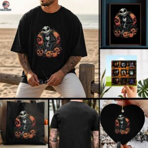 Jack Skellington from The Nightmare Before Christmas Night of the Pumpkin King Halloween shirt