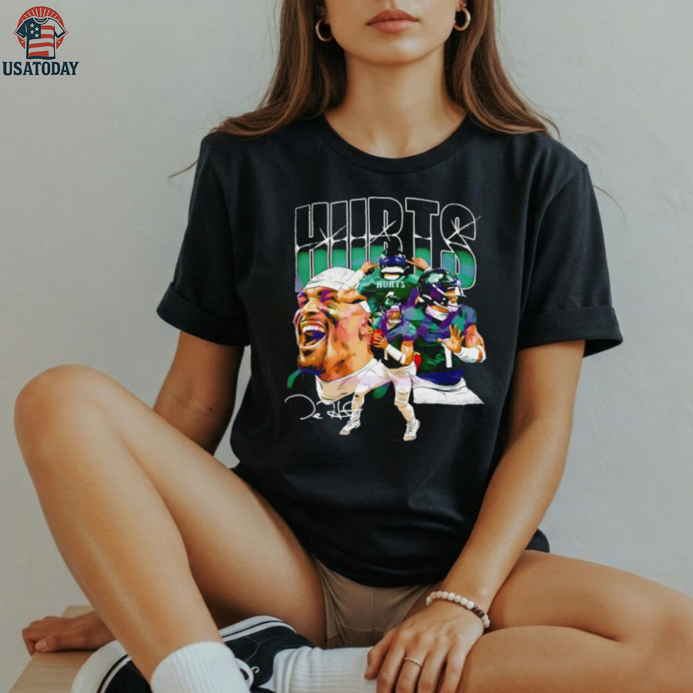 Jalen Hurts Philadelphia Collage Signature Shirt Jalen Hurts Philadelphia Collage Signature Shirt