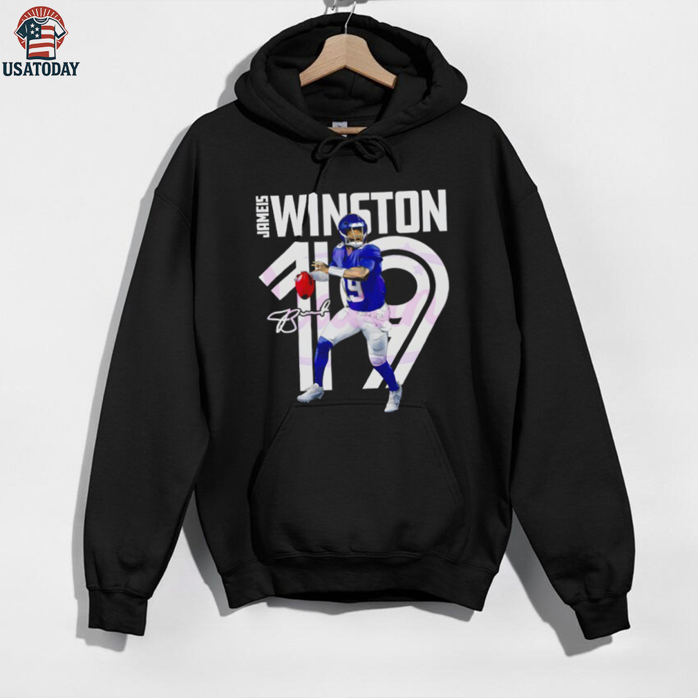 Jameis Winston New York Inline Signature Shirt Jameis Winston New York Inline Signature Shirt