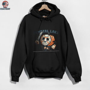 Jason Voorhees from the Friday the 13th movies Crystal Lake Camp Counselor shirt