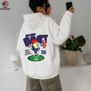 Jaxson Dart caricature New York Giants NFL Football shirt