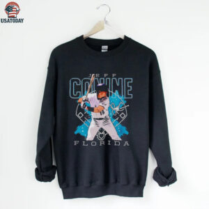 Jeff Conine swing signature Miami Marlins shirt