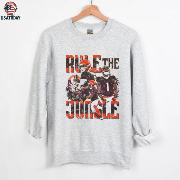 Joe Burrow Cincinnati Rule The Jungle Shirt