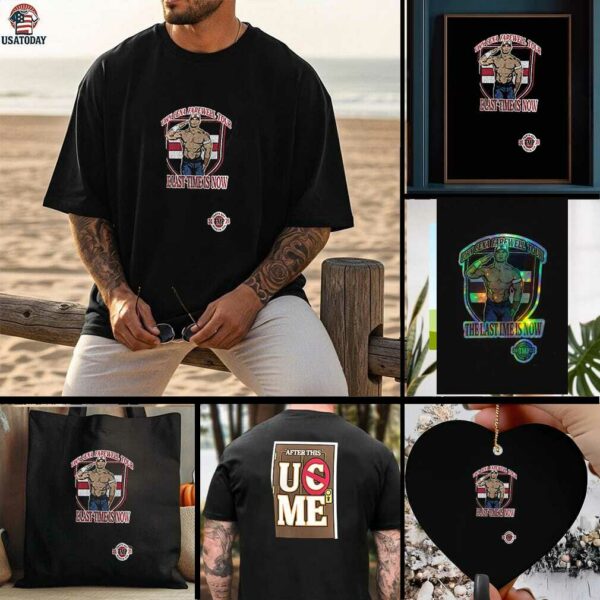 John Cena Farewell tour the last time is now Tampa Bay shirt