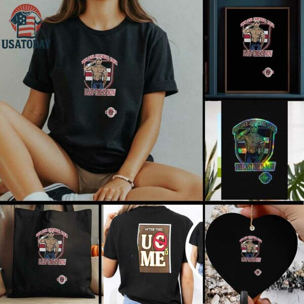 John Cena Farewell tour the last time is now Tampa Bay shirt