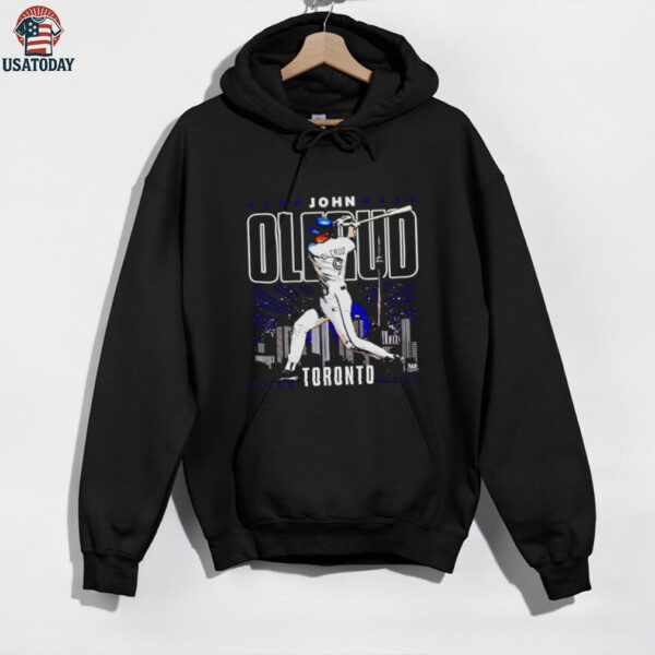 John Olerud Toronto skyline swing shirt