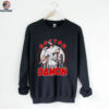 Johnny Damon Boston skyline celebration shirt