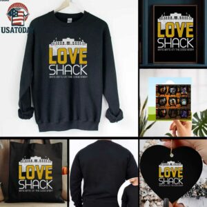 Jordan Love Green Bay Packers Love Shack Lambeau Field bang bang on the door baby shirt
