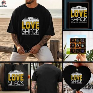 Jordan Love Green Bay Packers Love Shack Lambeau Field bang bang on the door baby shirt