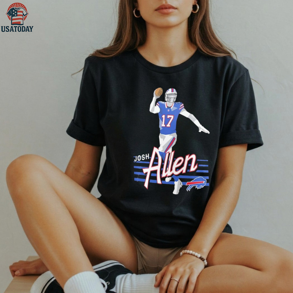 Josh Allen Buffalo Bills Player Graphic shirt Josh Allen Buffalo Bills Player Graphic shirt