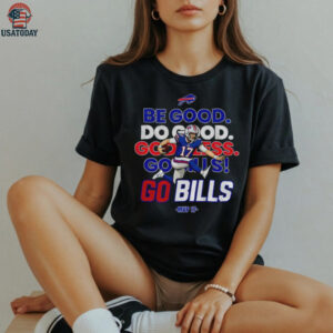 Josh Allen MVP 17 Buffalo Bills NFL Football Be Good Do Good God Bless Go Bills shirt