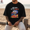 Just Here for the Snacks Buffalo Bills mascot Football NFL 2025 shirt