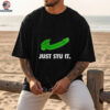 Just STU it funny meme Green Diddo WNBA Nike logo shirt